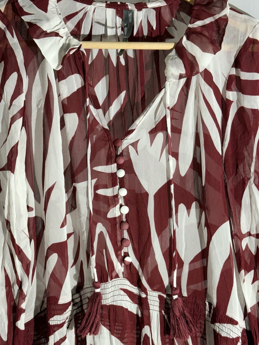 Anthropologie Marais Printed Chiffon Mini Dress - Picture 13 of 16
